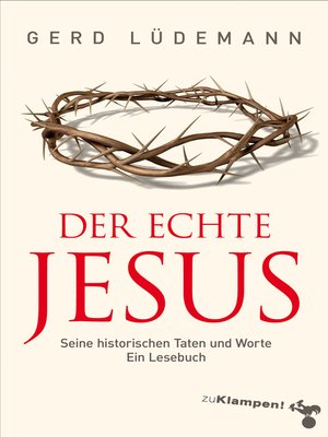 cover image of Der echte Jesus